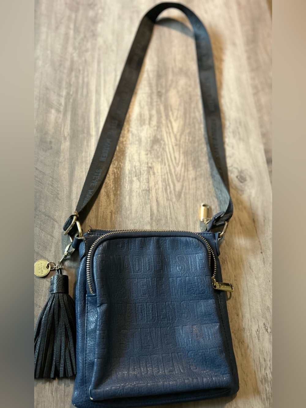 Steve Madden Navy with Tassel
